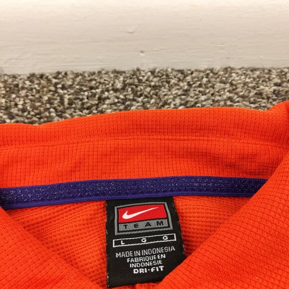 Vintage 2006 Clemson Tigers Football Polo Shirt Nike Authentic Mens Large - Picture 4 of 11